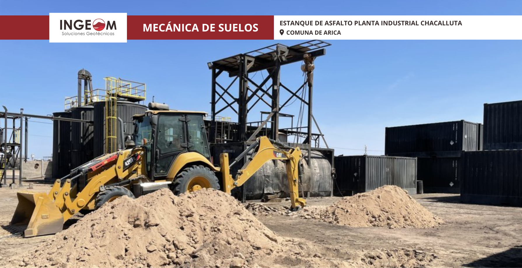 ESTANQUE DE ASFALTO, PLANTA INDUSTRIAL