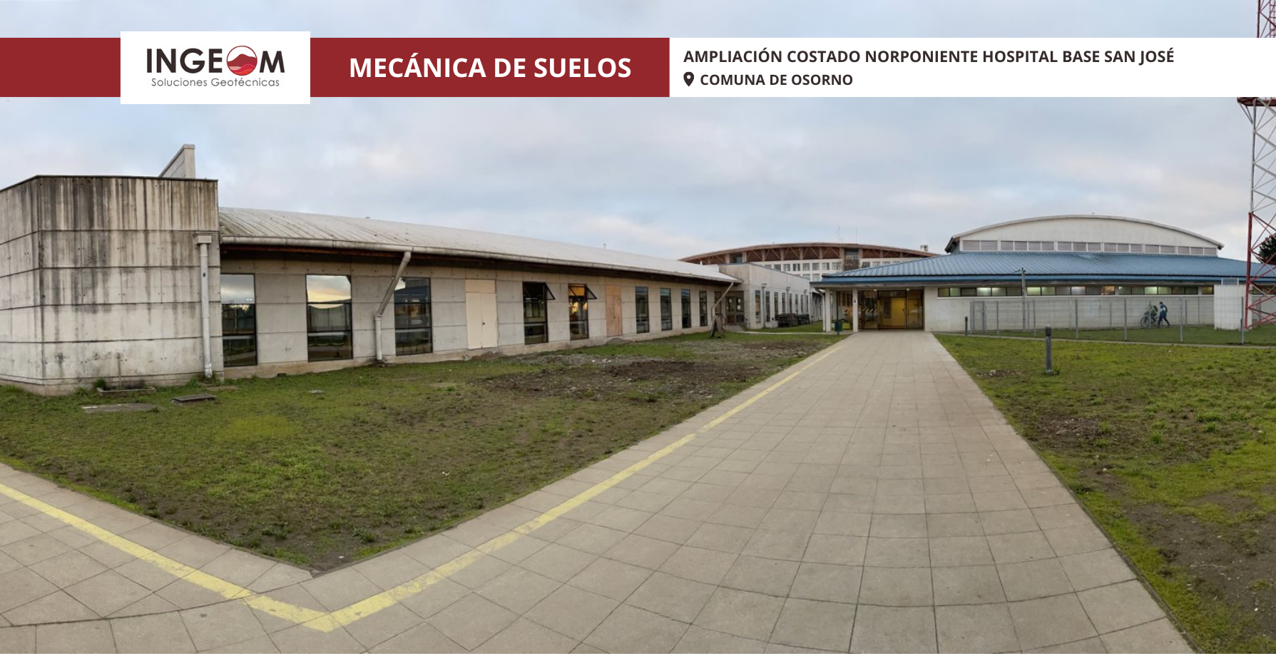 AMPLIACIÓN COSTADO NORPONIENTE HOSPITAL BASE SAN JOSÉ DE OSORNO