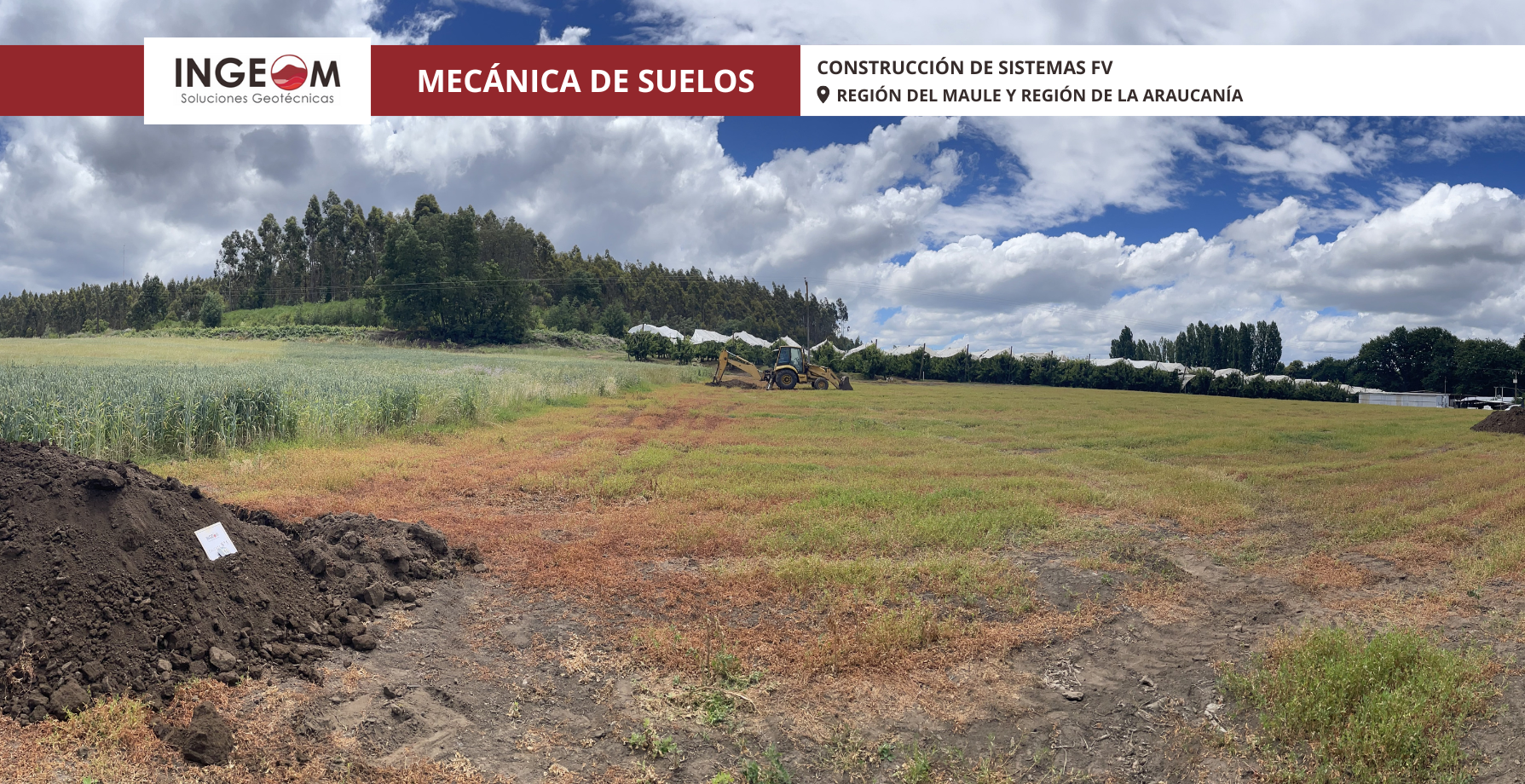 CONSTRUCCIÓN DE SISTEMAS FV EN TERRENOS DE LA REGIÓN DEL MAULE Y LA REGIÓN DE LA ARAUCANÍA